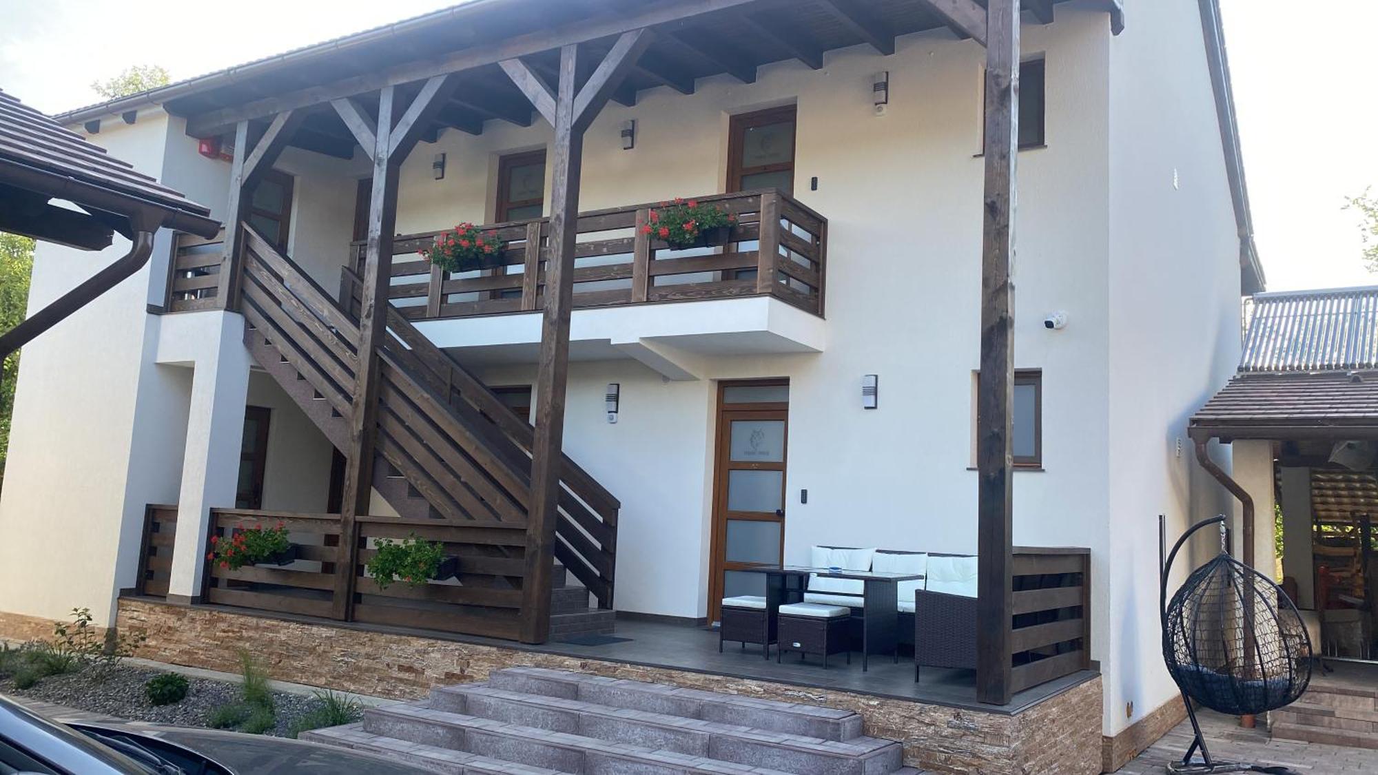 Bed and Breakfast Farkas Panzio Praid Esterno foto